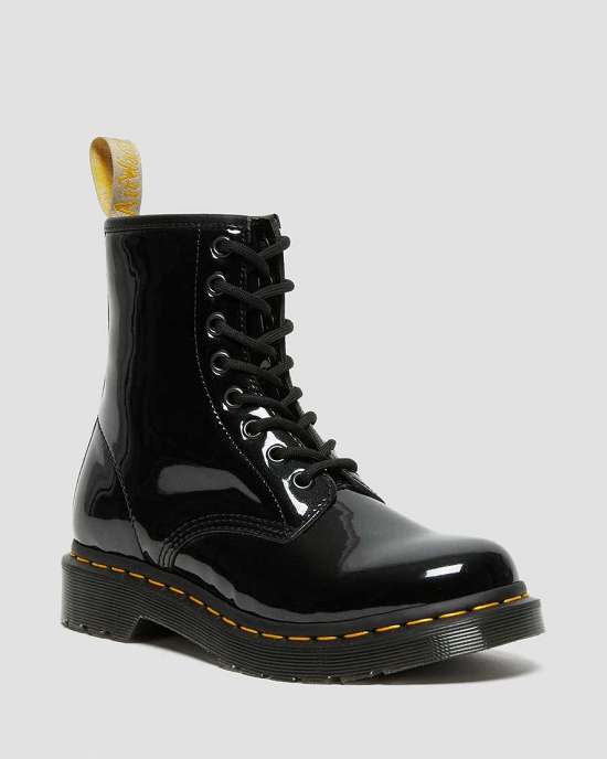 Botas Veganas Dr. Martens 1460 Mujer Negros MX-87132